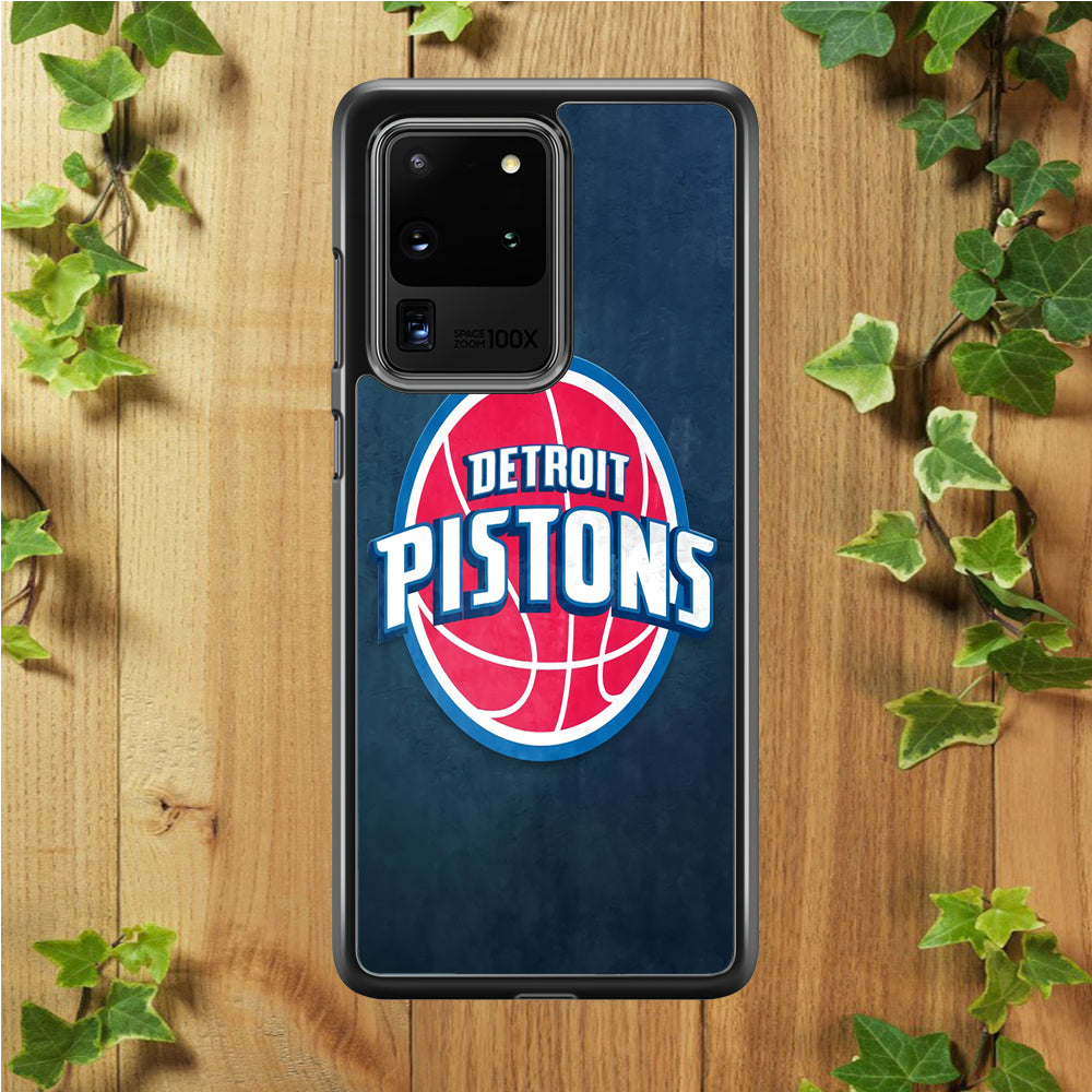 NBA Detroit Pistons Basketball 002 Samsung Galaxy S20 Ultra Case