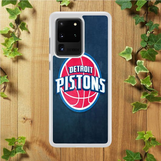 NBA Detroit Pistons Basketball 002 Samsung Galaxy S20 Ultra Case