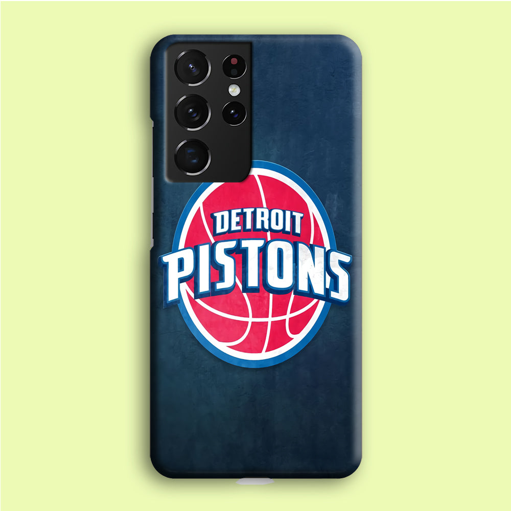 NBA Detroit Pistons Basketball 002 Samsung Galaxy S21 Ultra Case