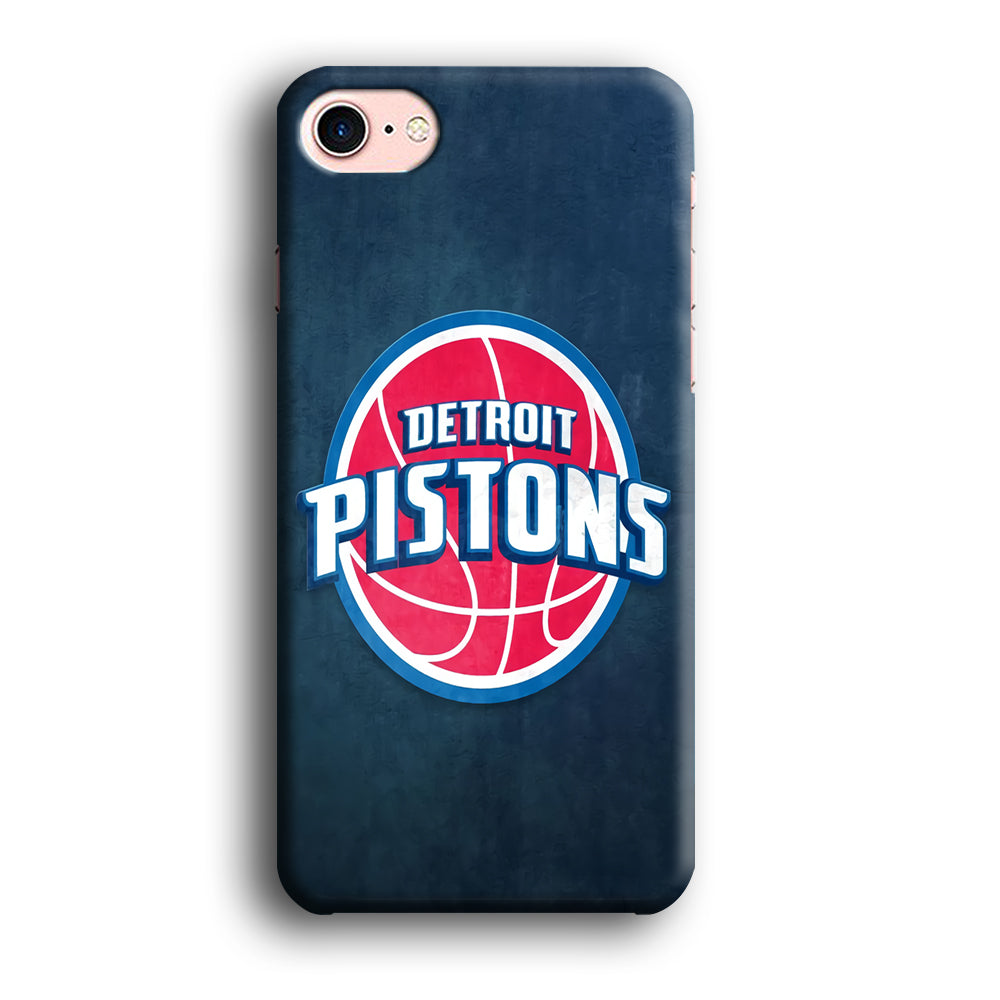 NBA Detroit Pistons Basketball 002 iPhone 8 Case