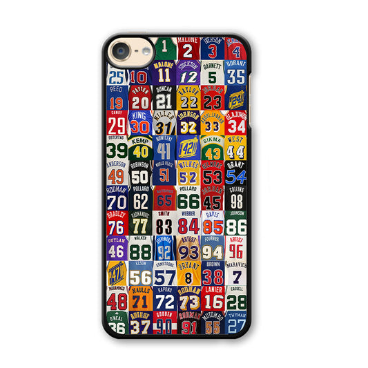 NBA Jersey Number Legends iPod Touch 6 Case