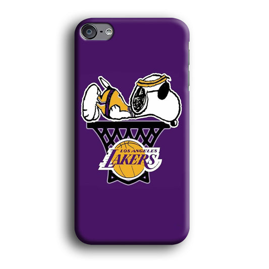 NBA Lakers Snoopy Basketball iPod Touch 6 Case