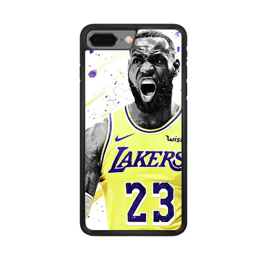 NBA Lebron James Los Angeles iPhone 8 Plus Case