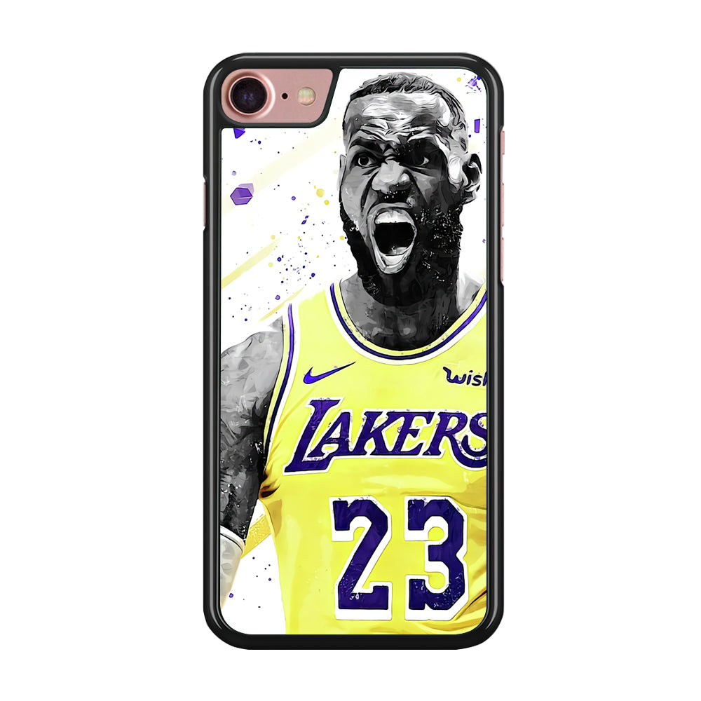 NBA Lebron James Los Angeles iPhone SE 2020 Case