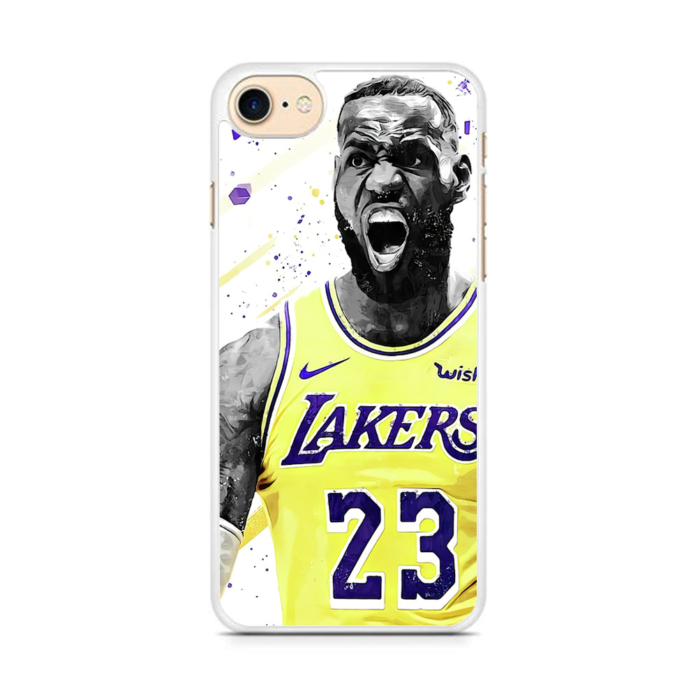 NBA Lebron James Los Angeles iPhone 8 Case