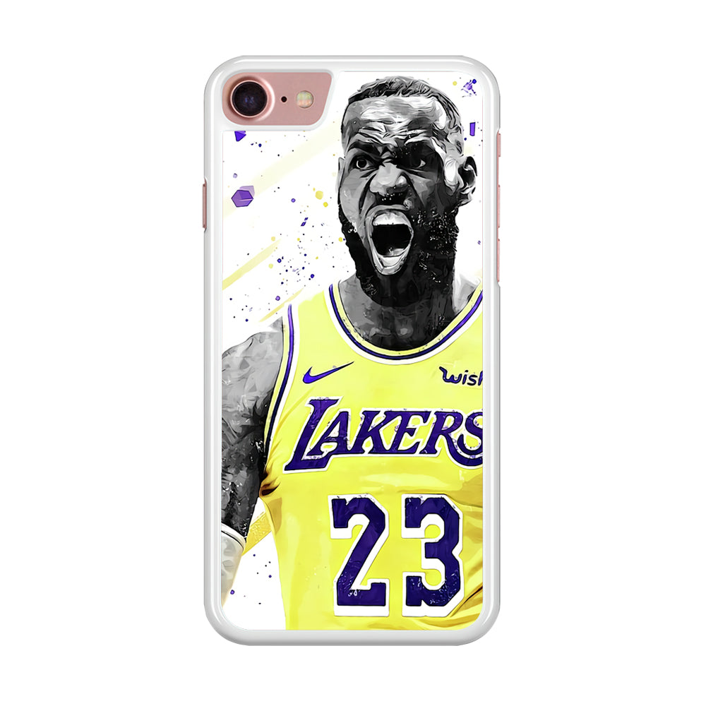 NBA Lebron James Los Angeles iPhone SE 2020 Case