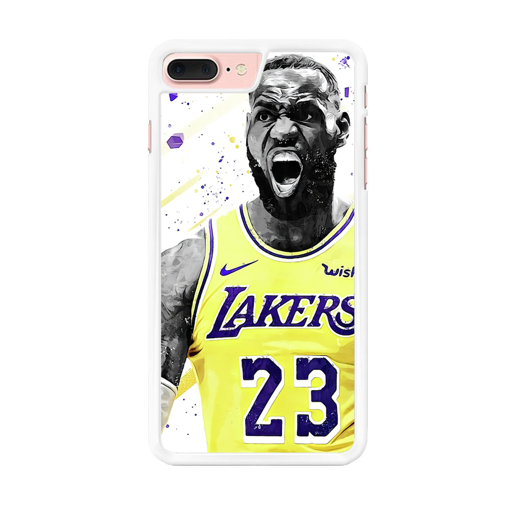 NBA Lebron James Los Angeles iPhone 8 Plus Case