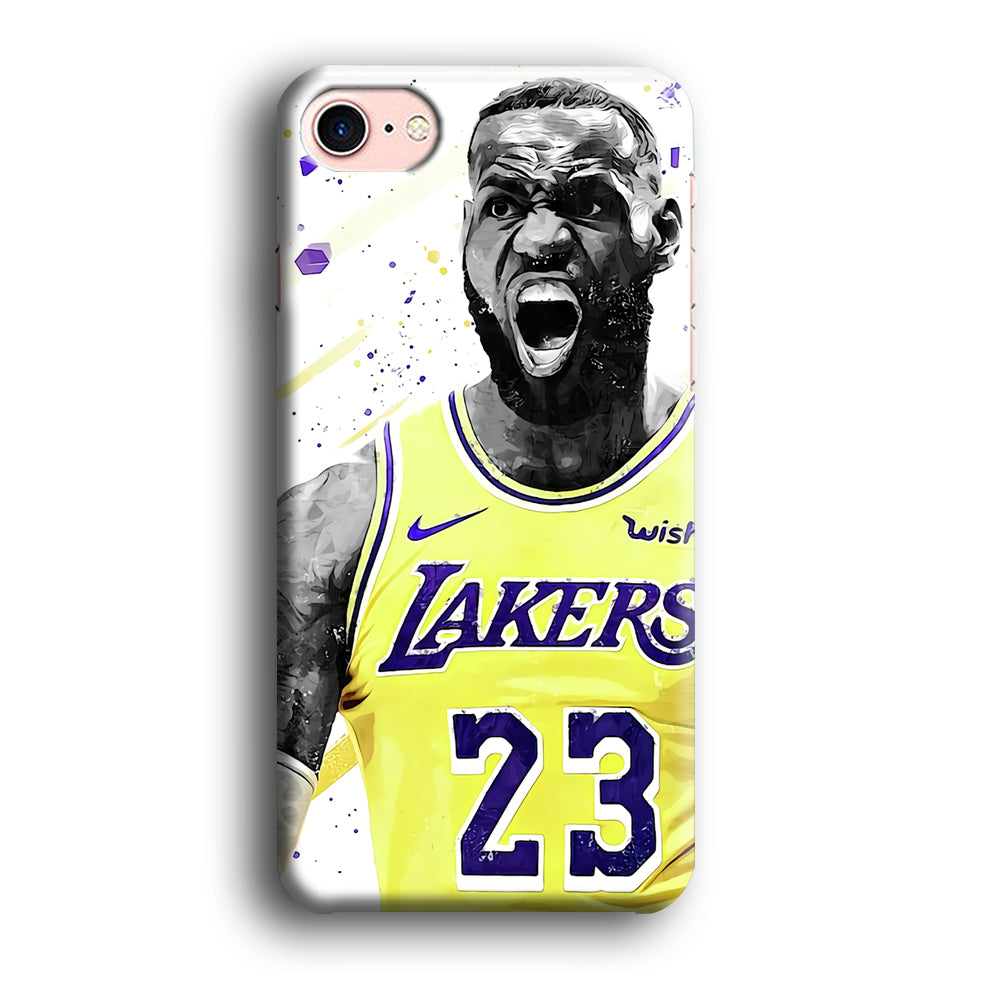 NBA Lebron James Los Angeles iPhone SE 2020 Case