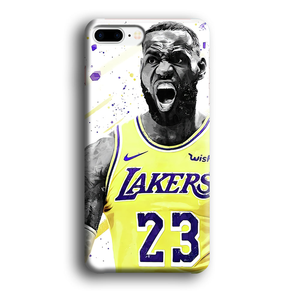 NBA Lebron James Los Angeles iPhone 8 Plus Case