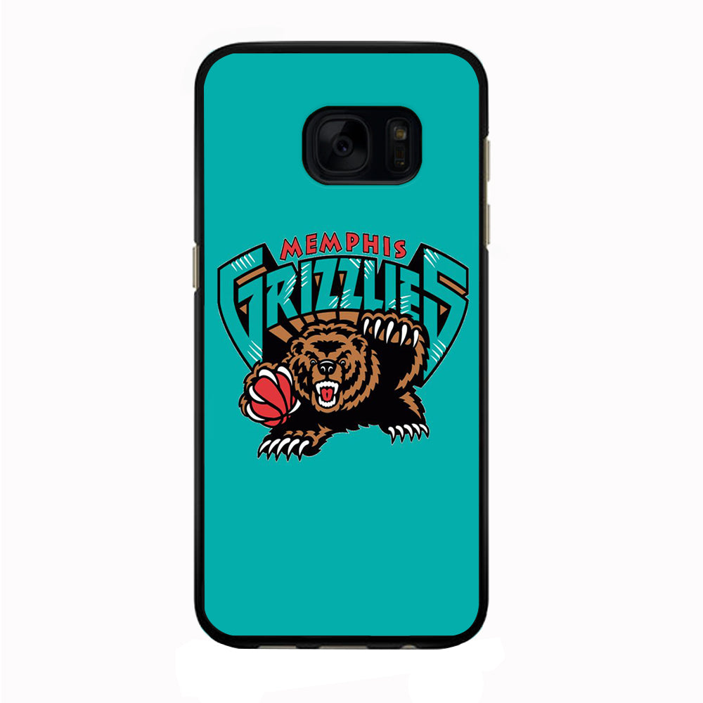 NBA Memphis Grizzlies Basketball 002 Samsung Galaxy S7 Edge Case