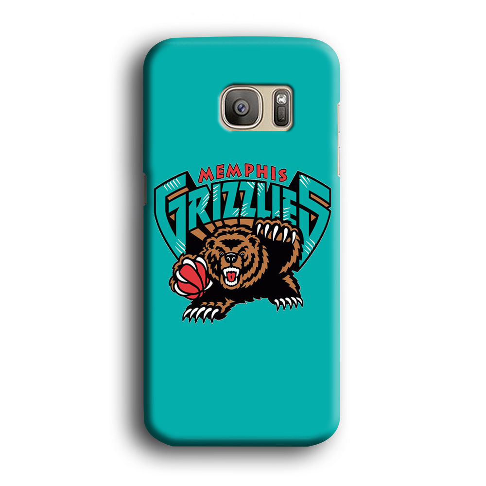 NBA Memphis Grizzlies Basketball 002 Samsung Galaxy S7 Edge Case