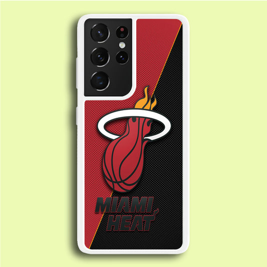 NBA Miami Heat Basketball 002 Samsung Galaxy S21 Ultra Case