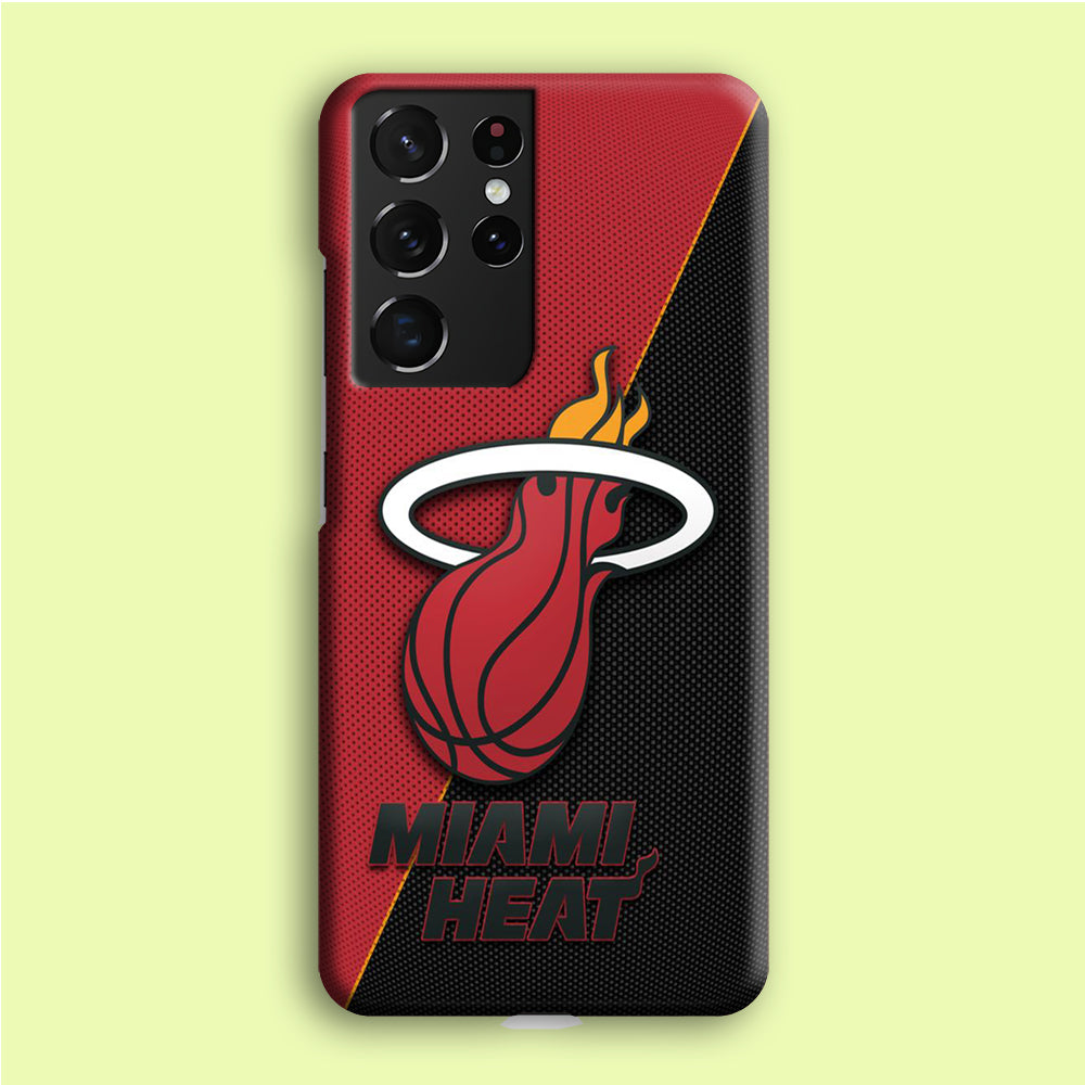 NBA Miami Heat Basketball 002 Samsung Galaxy S21 Ultra Case