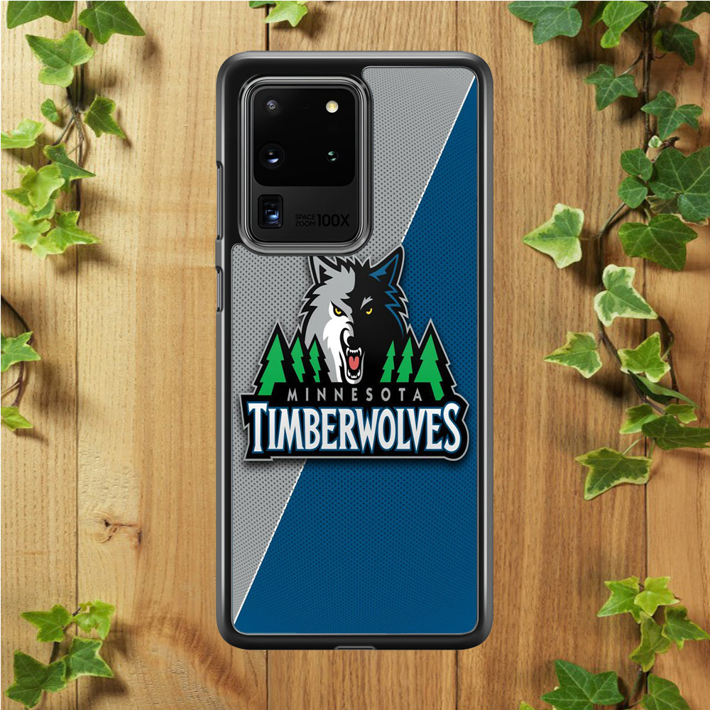 NBA Minnesota Timberwolves Basketball 001 Samsung Galaxy S20 Ultra Case