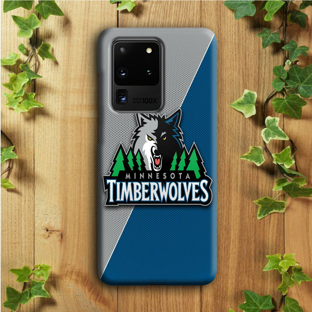 NBA Minnesota Timberwolves Basketball 001 Samsung Galaxy S20 Ultra Case