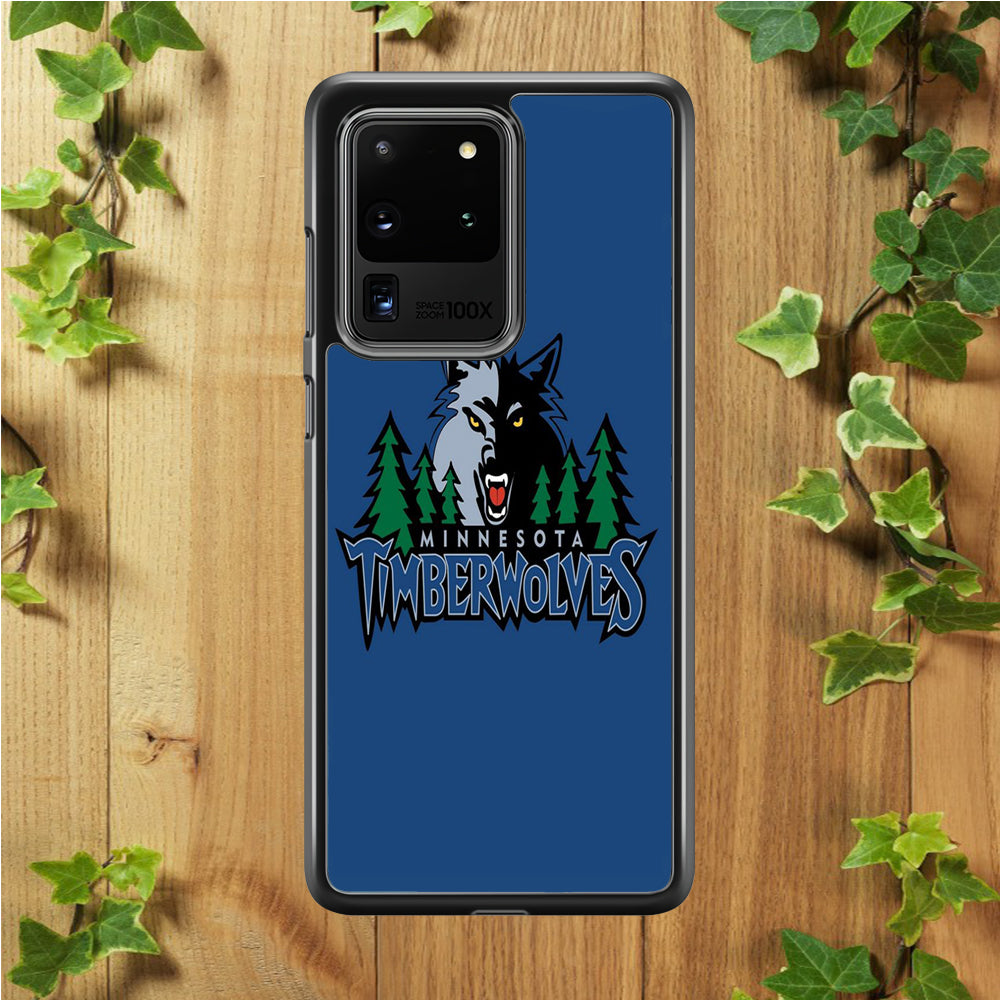 NBA Minnesota Timberwolves Basketball 002 Samsung Galaxy S20 Ultra Case