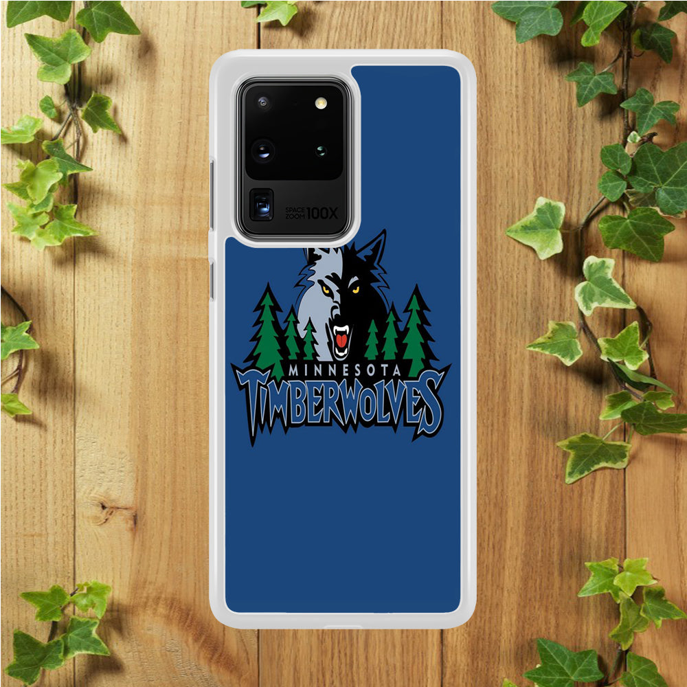 NBA Minnesota Timberwolves Basketball 002 Samsung Galaxy S20 Ultra Case