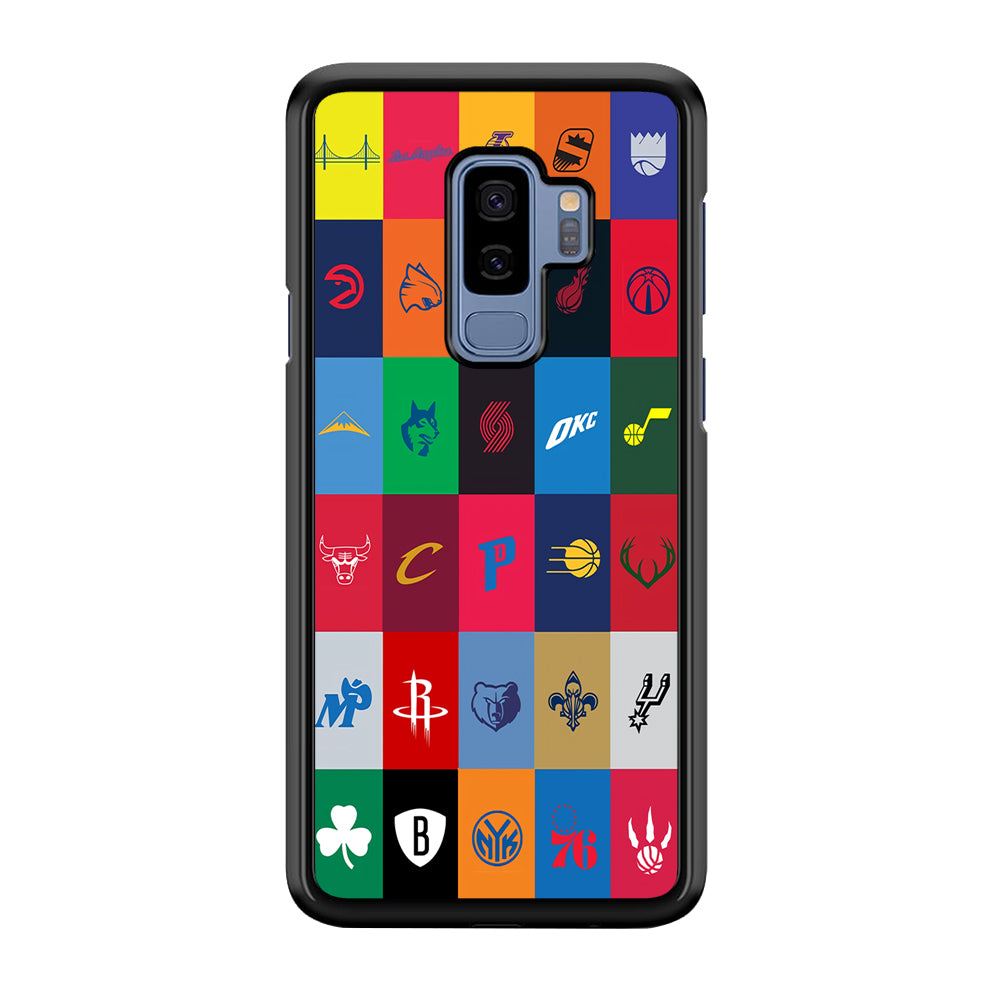 NBA Team Logos Samsung Galaxy S9 Plus Case