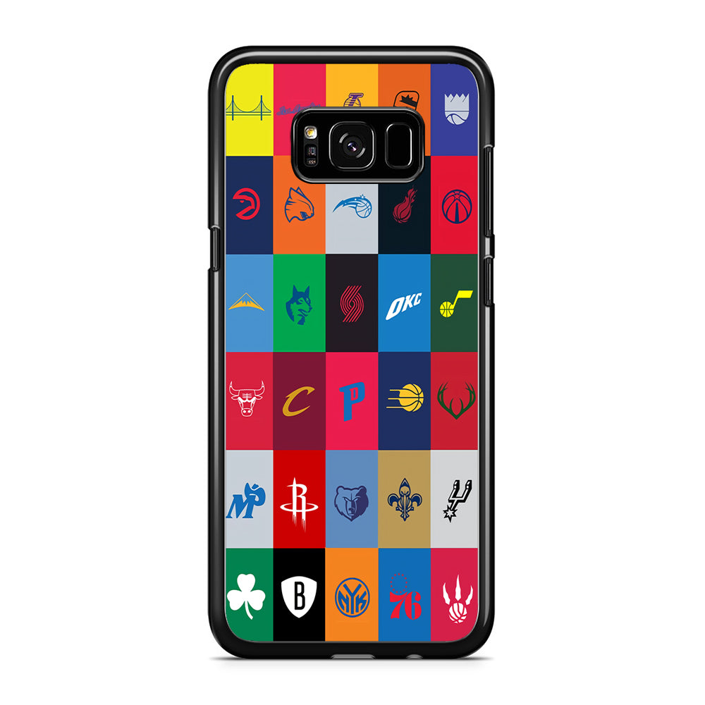 NBA Team Logos Samsung Galaxy S8 Case