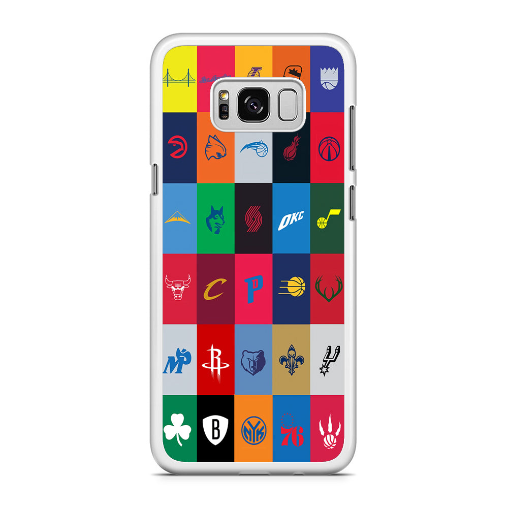 NBA Team Logos Samsung Galaxy S8 Case