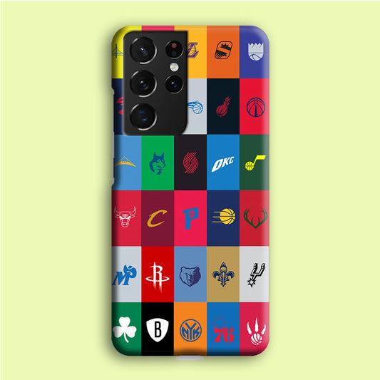 NBA Team Logos  Samsung Galaxy S21 Ultra Case