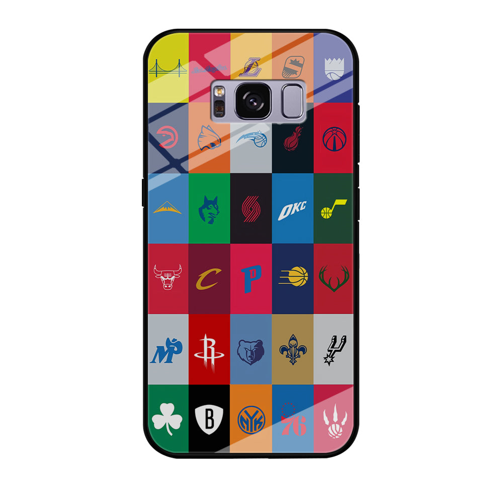 NBA Team Logos Samsung Galaxy S8 Case