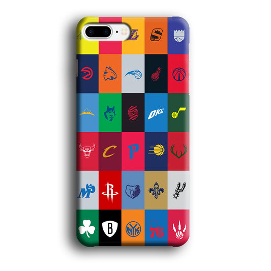 NBA Team Logos iPhone 8 Plus Case