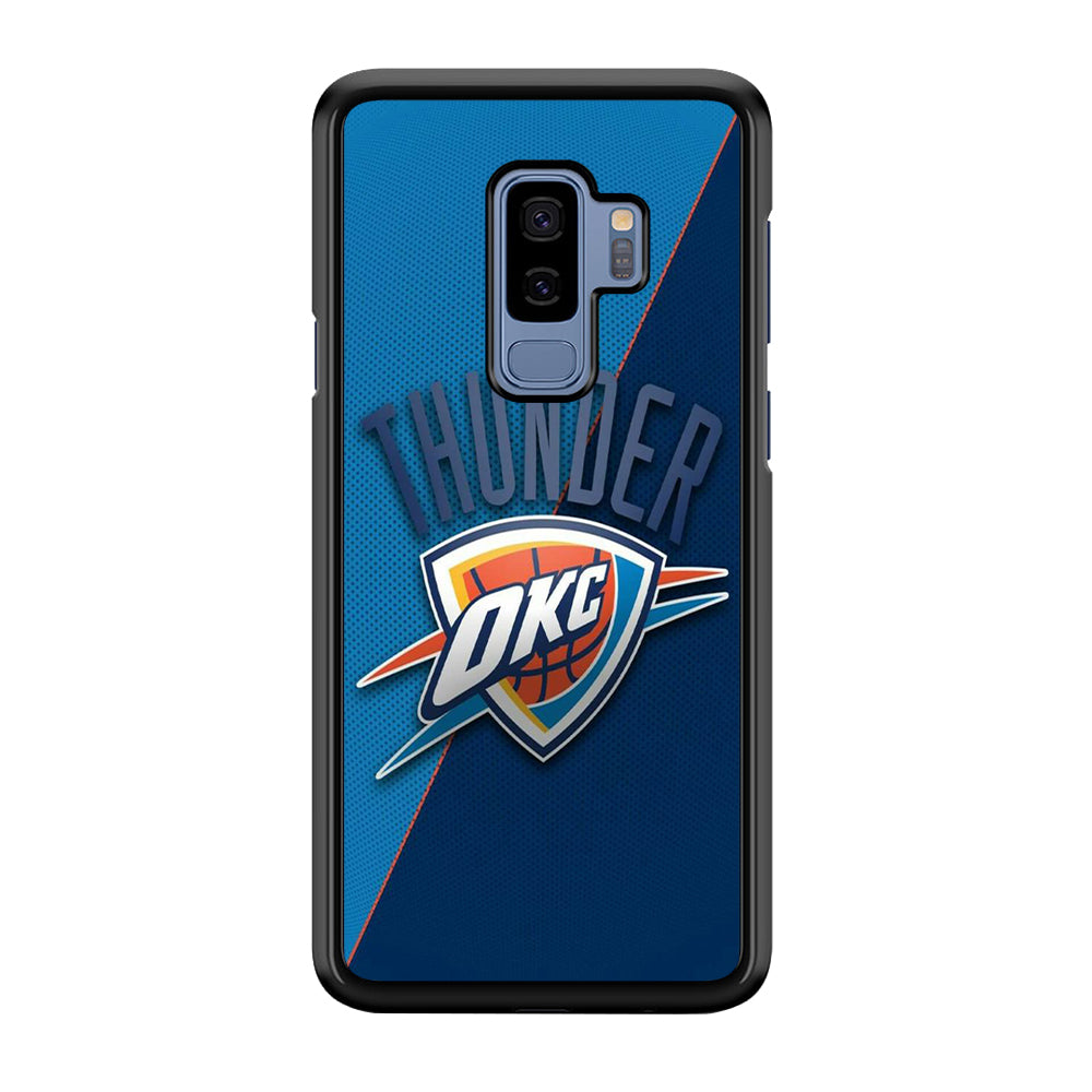 NBA Thunder Basketball 001 Samsung Galaxy S9 Plus Case