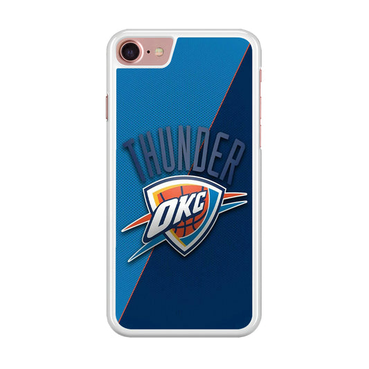 NBA Thunder Basketball 001 iPhone SE 2020 Case