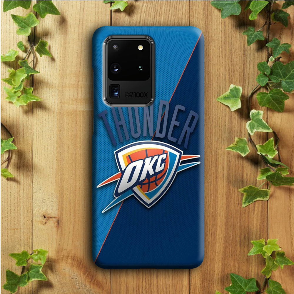 NBA Thunder Basketball 001 Samsung Galaxy S20 Ultra Case