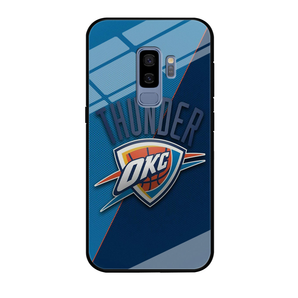 NBA Thunder Basketball 001 Samsung Galaxy S9 Plus Case