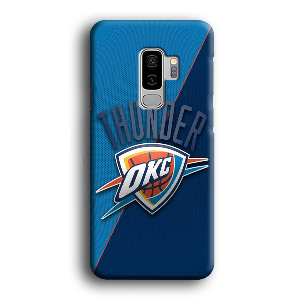 NBA Thunder Basketball 001 Samsung Galaxy S9 Plus Case