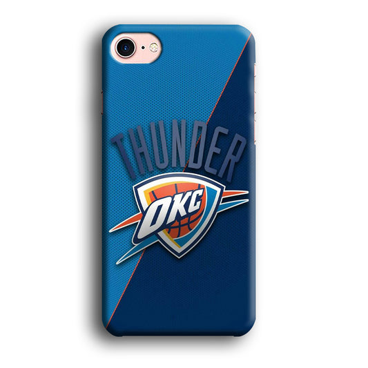 NBA Thunder Basketball 001 iPhone 8 Case