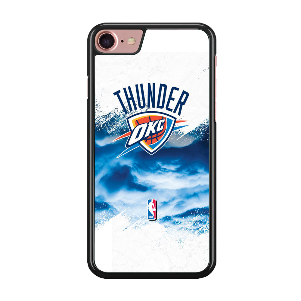 NBA Thunder Basketball 002 iPhone 8 Case
