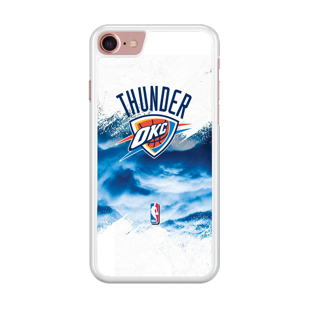 NBA Thunder Basketball 002 iPhone SE 2020 Case