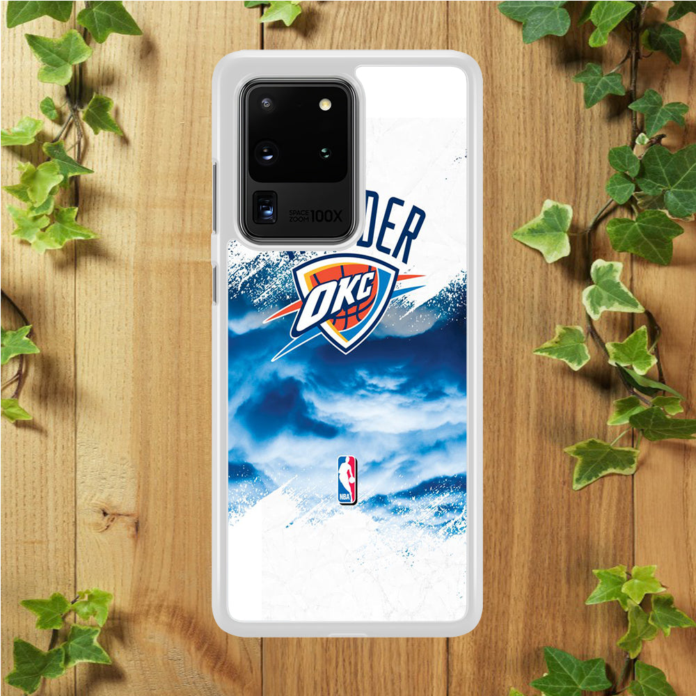 NBA Thunder Basketball 002 Samsung Galaxy S20 Ultra Case