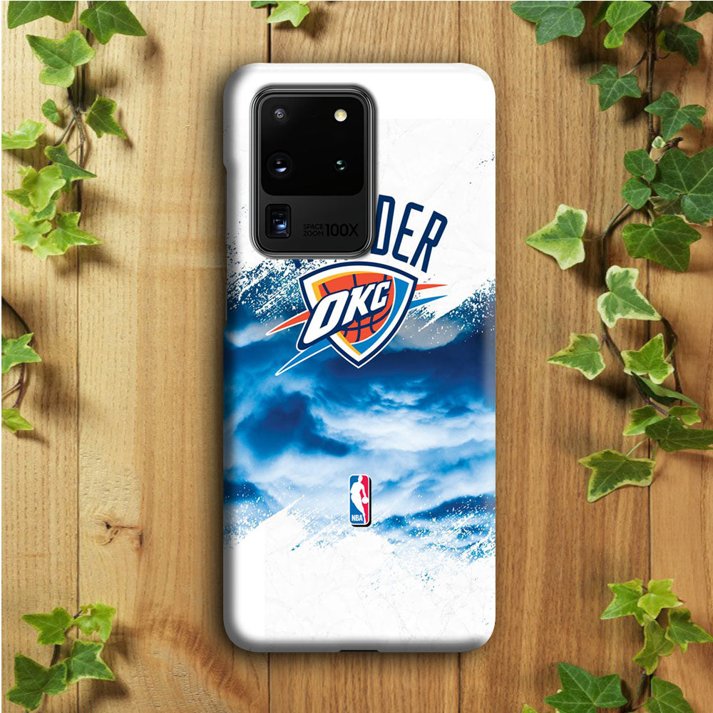 NBA Thunder Basketball 002 Samsung Galaxy S20 Ultra Case