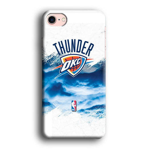 NBA Thunder Basketball 002 iPhone 8 Case