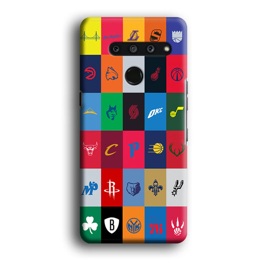 NBA Team Logos LG V50 3D Case