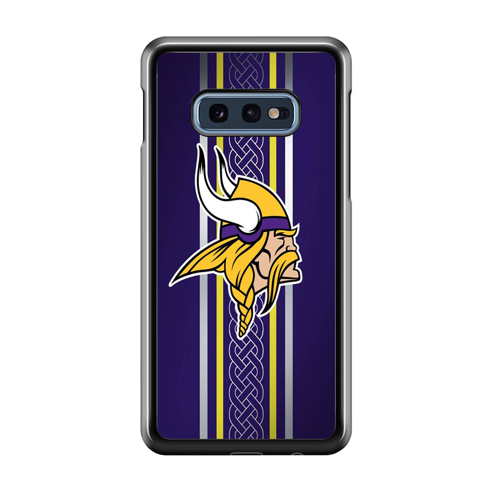 NFL Minnesota Vikings 001 Samsung Galaxy S10E 3D Case