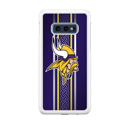 NFL Minnesota Vikings 001 Samsung Galaxy S10E 3D Case