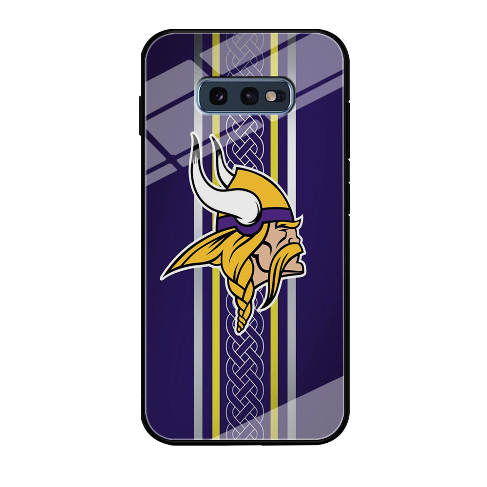 NFL Minnesota Vikings 001 Samsung Galaxy S10E 3D Case