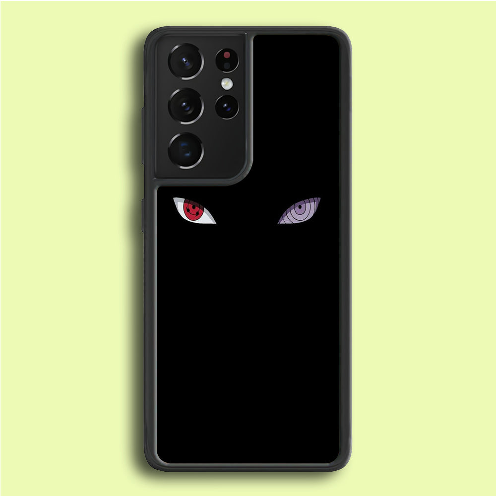 Naruto - Sharingan Rinnegan Samsung Galaxy S21 Ultra Case