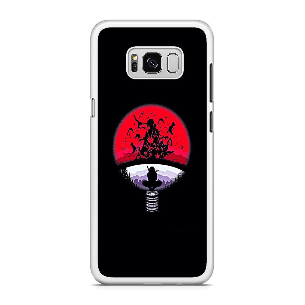 Naruto - Uchiha Itachi Symbol Samsung Galaxy S8 Case