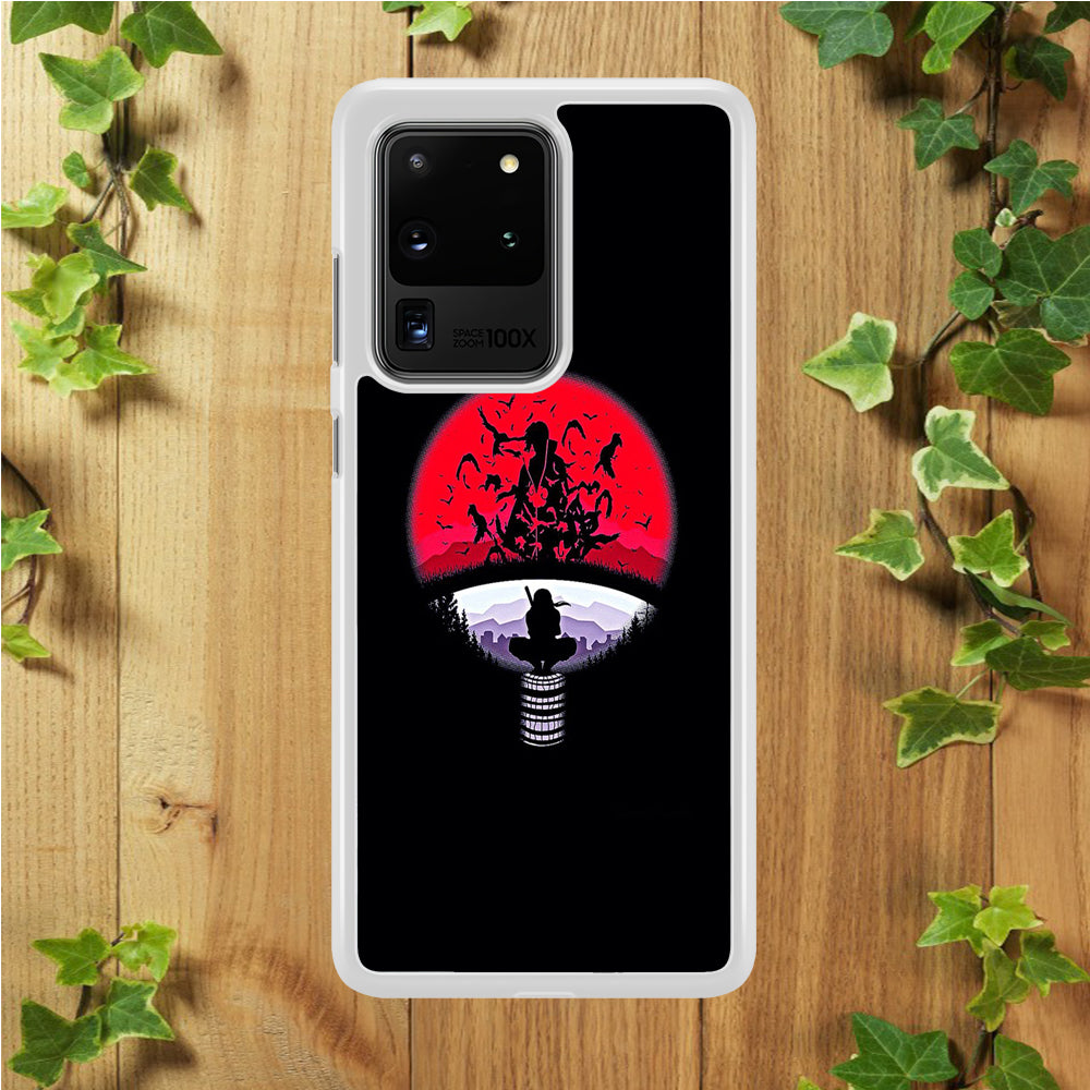 Naruto - Uchiha Itachi Symbol Samsung Galaxy S20 Ultra Case