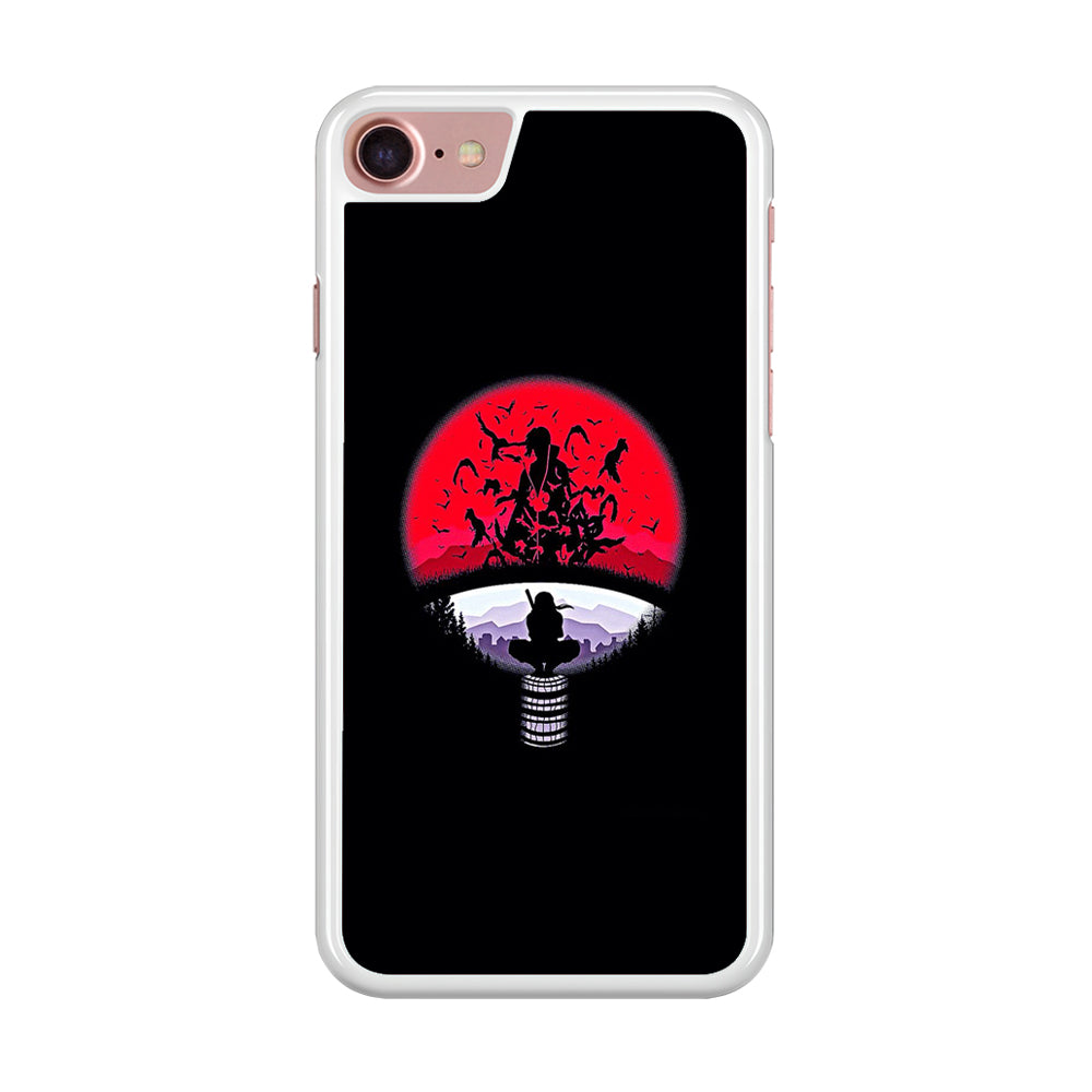 Naruto - Uchiha Itachi Symbol iPhone 8 Case