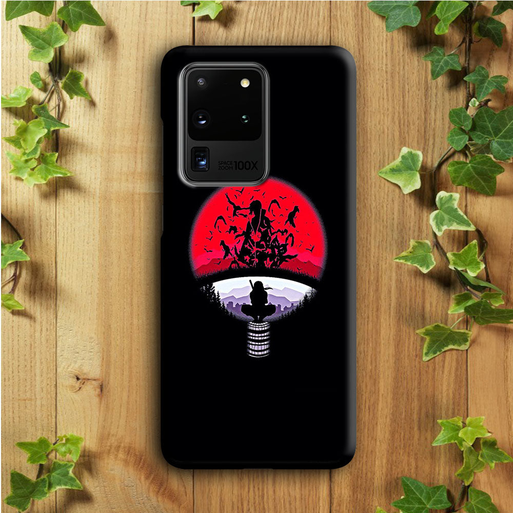 Naruto - Uchiha Itachi Symbol Samsung Galaxy S20 Ultra Case