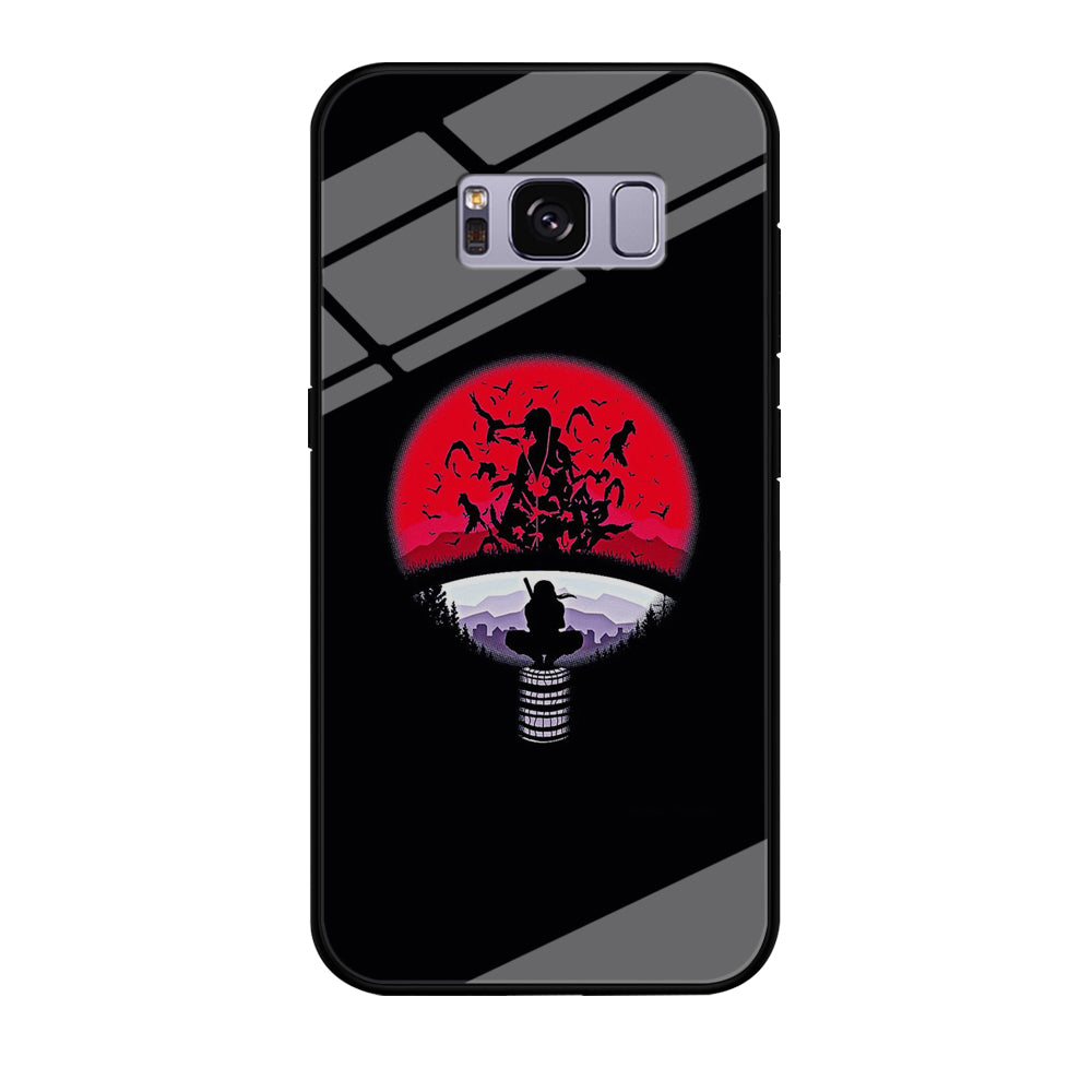 Naruto - Uchiha Itachi Symbol Samsung Galaxy S8 Case