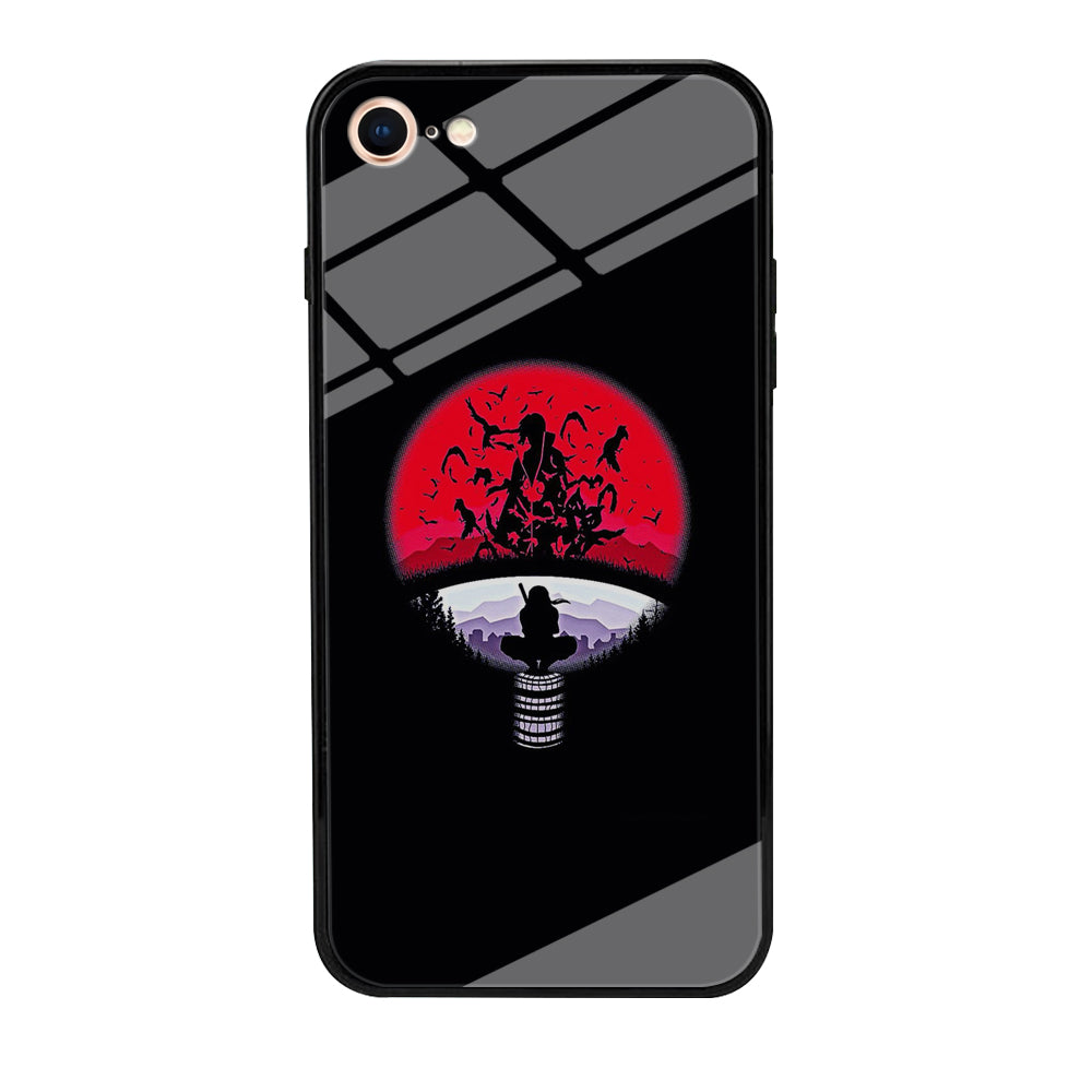 Naruto - Uchiha Itachi Symbol iPhone 8 Case