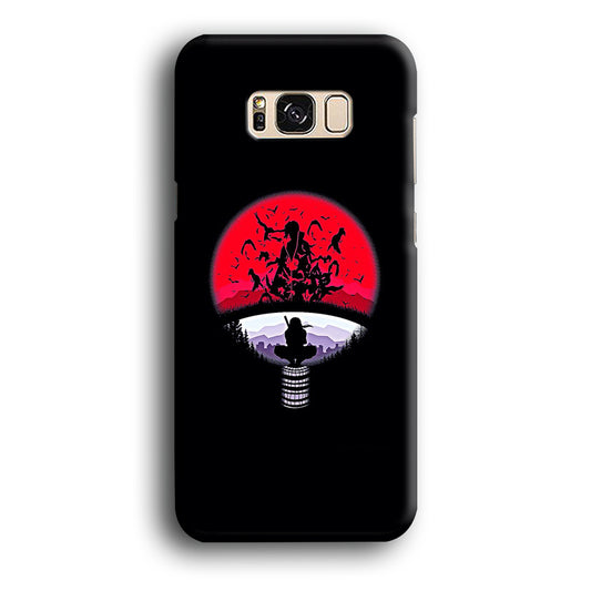 Naruto - Uchiha Itachi Symbol Samsung Galaxy S8 Plus Case